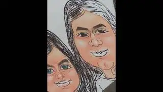 Rivertown Mall Grandville Michigan Characture drawing
