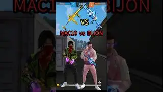 Mac10 vs Bijon damage test 🥲which is the best smg skin in free fire 😇 #shortyt #mac10 #viralshort