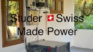 Studer Hybrid System with 15kWh of Lifepo4 battery