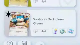 Snorlax EX Deck Eevee Grove - Advanced Step-Up Battle Solo - All Battle Task Completed