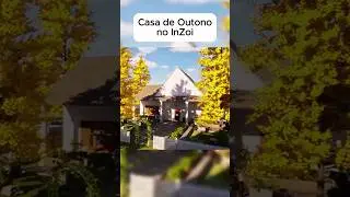 Casa de outono no InZoi. #silviaplayer #inzoi #inzoigame #casadeoutono #fallhouse #autumnhouse