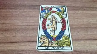 Comment apprendre la carte le monde du tarot en quelques minutes