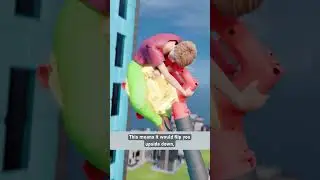 If you jumped off a skyscraper holding a leaf blower&hellip;