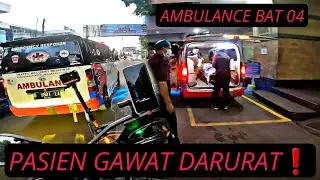 PASIEN GAWAT DARURAT❗BANTU AMBULANCE BAT KE RS SANTOSA HOSPITAL BANDUNG CENTRAL .