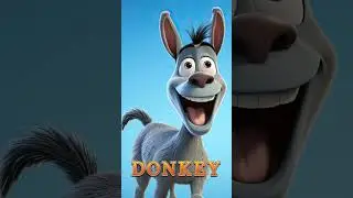 Amazing facts about Donkeys #kidslearning #donkey #truefacts