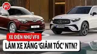 Xe điện đã làm xe xăng cao cấp 