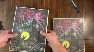Unboxing Call of Cthulhu Classic Kickstarter