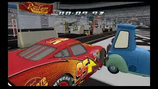 Cars Wii (Nintendo Wii) - Motor Speedway of The South - Part 11