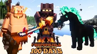 I Spent 100 Days as a Rogue in Prominence II in Minecraft