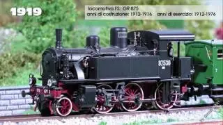 SCALA H0 1/87 - IL TRENO NEL TEMPO EPOCA 1a (origine-1922)