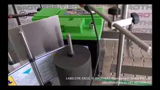 LABELSTIK-Excel Series Sticker Labelling for Automotive Battery to Apply Top and Side Label