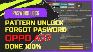 Pattern Unlock - Forgot Pasword OPPO A37 - No Test Points By Unlocktool 2023