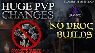 ESO: HUGE Cyrodiil PvP Changes!!! | NEW NO PROC PvP Builds Incomming?!! | Flames of Ambition DragooX
