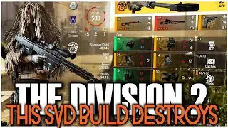 THIS DIVISION 2 SVD BUILD MELTS IN PVE JUST SO MUCH DAMAGE | FULL BUILD BREAKDOWN