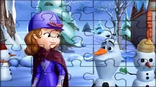 The Secret Library | Sofia The First | Puzzle Games for Kids
