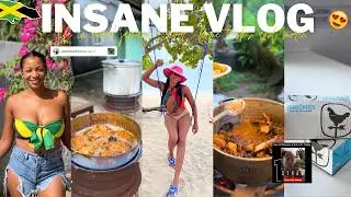 WEEKLY VLOG- Bird Shack Mukbang, dancehall party prep, Straw movie review, Jamaican Mangoes + more