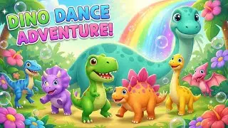 DINO DANCE ADVENTURE &ndash; Fun Cartoon Dance for Kids