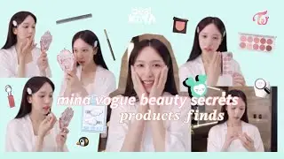 twice mina vogue japan beauty secrets products finds 🔍🐧💞