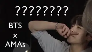 BTS AMAs ENGLISH SPEAKING COMPILATION lowkey crack