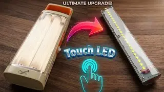 How to make Touch Light using an old Light || Rechargeable light | @KoppalMechatronics 