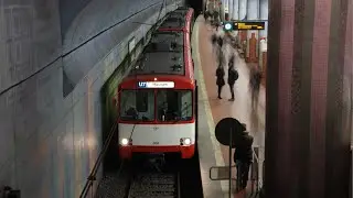 Das Comeback des Jahres 2016! U2-Wagen wieder im Liniendienst auf der U7! inkl.  Museumswagen! VGF