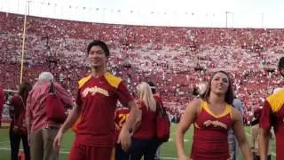 Meet the USC Pep Squad at the USC-Utah Football Game