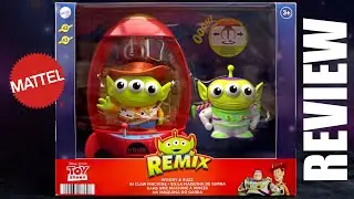 BRAND NEW!! Mattel Pixar Alien REMIX 2021 Toy Story Woody & Buzz in Claw Machine Playset REVIEW