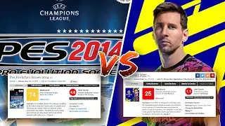eFootball 2022 VS PES 2014 / Whose release is worse?