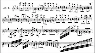 Paganini, Niccol&ograve; La Streghe, Op.8 for violin + piano