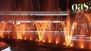 Espectáculo 2 de las Fuentes de luz y sonido de Oasiz Madrid