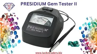 PRESIDIUM Gem Tester ll   Testing 16 types of different Gemstone & Diamond with easy calibration