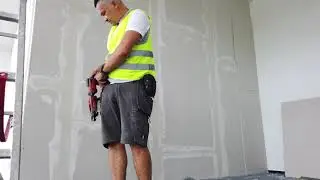 #2 cum se plachează un zid de gips carton la dublu cu plăci de 12,5 mm partea a 2