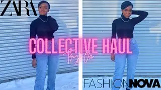 Collective Try-On Haul 2021 | ZARA & FASHION NOVA | Elinam Afidenyo