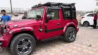 How to install roof rack on Mahindra Thar+footrest
