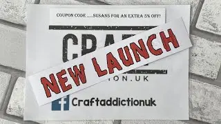 New Launch preview … # Craftaddictionuk # Coupon code .. Susan5 