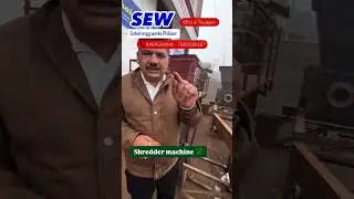 Shredder machines by SEW at cheap cost effective prices