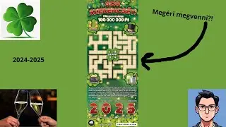 Megéri megvenni? Sok szerencsét! sorsjegy lekaparása 2024-ben