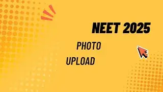 👉 NEET 2025 Form Photo Upload & Fix Errors ll #NEETPhotoUpload #NEETExam2025 #fyp #youtubeindia