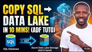 Master Azure Data Factory | Extract Azure SQL Database Tables to Azure Data Lake Storage