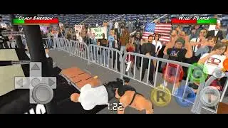 The first person I fought in strong style wrestling, wrestling empire