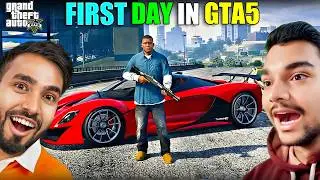 Welcome To GTA 5 😍 | Playing Like 'TECHNO GAMERZ' ! #1