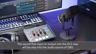How to Setup An Audio Interface or Mixer on OBS, FIFINE AmpliGame SC3 Tutorial of Streaming Setting