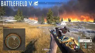 Battlefield 5 Firestorm Solo 2023 Gameplay (No Commentary)