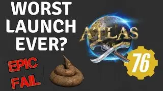 The WORST Video Game Launch Of 2018 - Atlas (ARK)