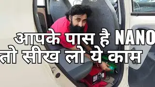 Tata nano uploading battery at home Tata motors mintoo roadster 😀