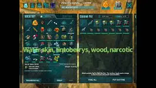 How to make medical brew in mobile ark via cooking pot