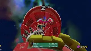 Super Mario Galaxy 2 - Fleet Glide Galaxy: Fastest Feathers in the Galaxy
