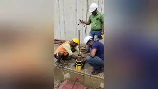 Fosroc Lokfix E77 installation and Pullout Test