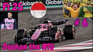 F1 25 - Doohan The RTG : Ep 6 Monaco GP Race 5 Monte Carlo Circuit