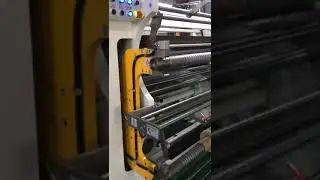 HN1300 with auto unloading function plastic film slitting machine